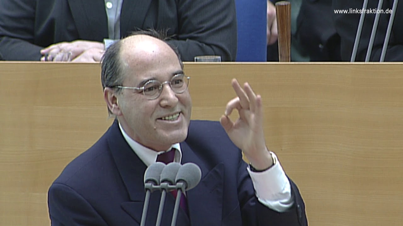Gregor Gysi Mit Bomben verhindert man keine humanit ren Katastrophen man versch rft sie.youtube.maxres