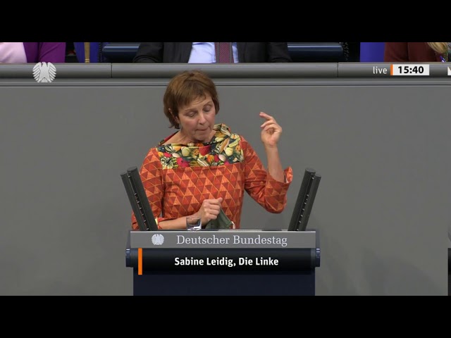 Sabine Leidig Aktuelle Debatte ber Zukunft des Autobahnbaus ein Erfolg der Bewegung.youtube.standard